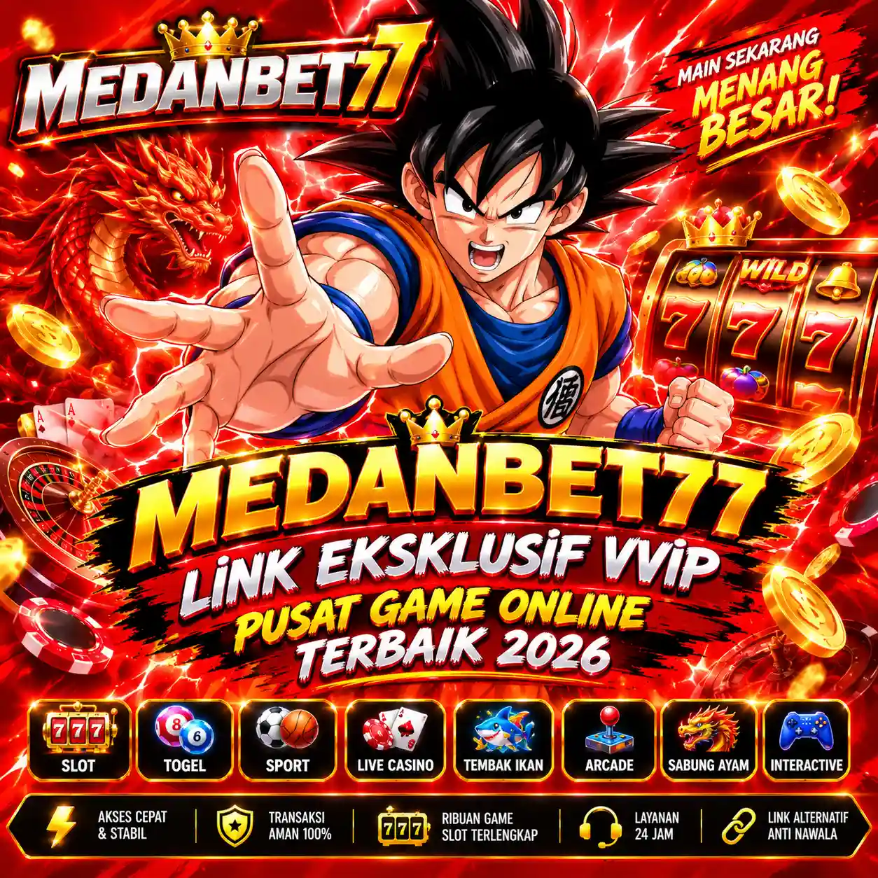 MEDANBET77 : Link Eksklusif VVIP | Pusat Game Online Terbaik 2026